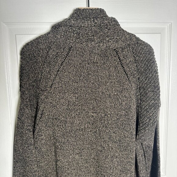 BCBGeneration Womens Medium Knit Cowl Neck Sweater Brown Neutral Fall Staple - Picture 7 of 12